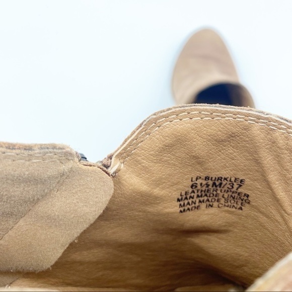 Lucky Brand Burklee booties leather ankle boots - Picture 6 of 8